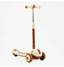 Самокат триколісний "Skyper" SJ-02074 (6) колеса PU 125х40мм зі світлом, УКР. МУЗИКА та підсвічування платформи, кермо складне, в коробці