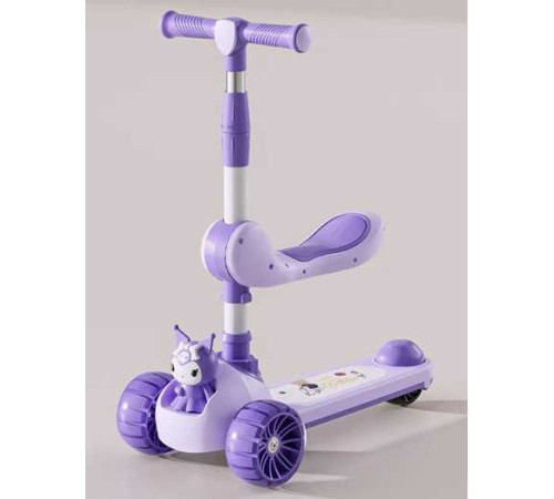 Самокат триколісний з сидінням "Skyper" KR-107/25