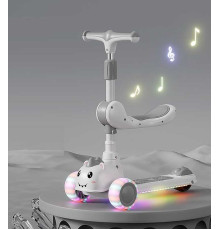 Самокат триколісний з сидінням "Skyper" S-2517-80