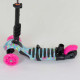 Самокат 5в1 11210 (1) Best Scooter, АБСТРАКЦІЯ, PU колеса, ПІДСВІЧУВАННЯ КОЛІС, в коробці
