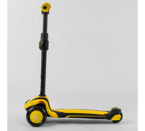 Самокат триколісний Best Scooter MX-80204 MAXI (4) алюмінієве кермо, 3 колеса PU зі світлом, d = 12 см