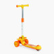 Самокат триколісний "Skyper" BS-965 (8) колеса PU 125х40мм зі світлом, українське озвучуванння та підсвічування платформи, кермо складне, в пакеті
