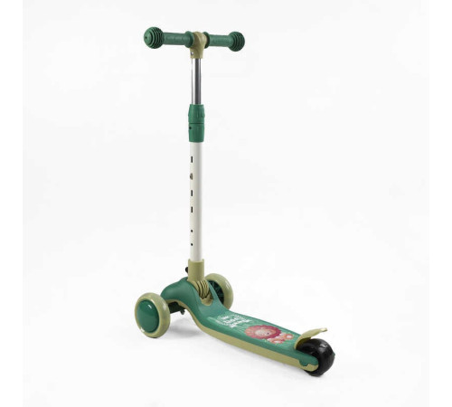 Самокат триколісний "Skyper" MR-01174 (6) колеса PU 114х35мм зі світлом, музика та підсвічування платформи, кермо складне