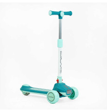 Самокат триколісний "Skyper" Y-70522 (8) колеса PU 125х40мм зі світлом, музика та підсвічування платформи, кермо складне, в пакеті