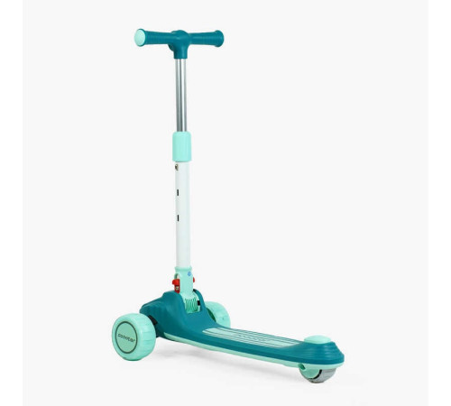 Самокат триколісний "Skyper" Y-70522 (8) колеса PU 125х40мм зі світлом, музика та підсвічування платформи, кермо складне, в пакеті