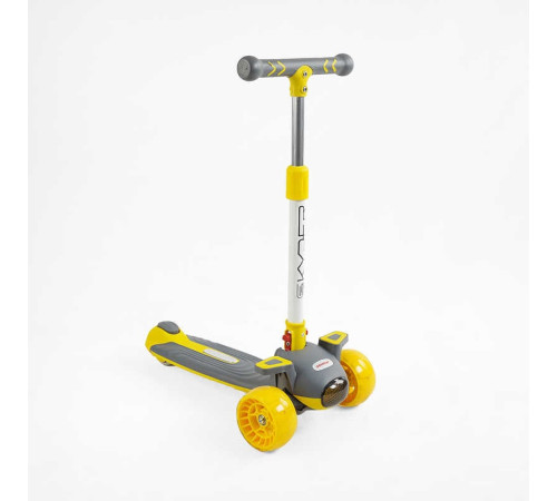 Самокат 5в1 "Skyper" J-69300 (6) колеса PU 125х40мм зі світлом, музика та підсвічування платформи, з ДОП. КОЛЕСАМИ, захисний бампер, в коробці