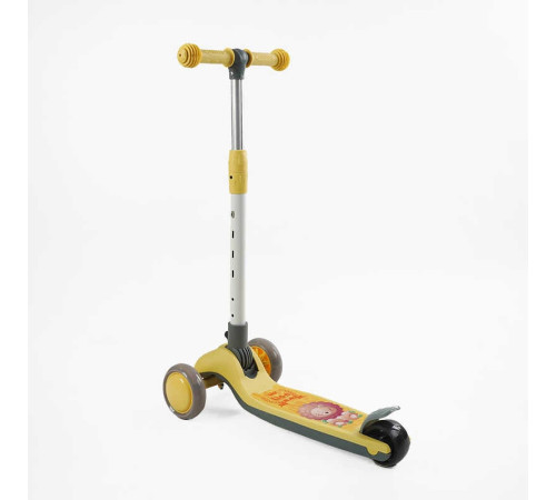 Самокат триколісний "Skyper" MR-02315 (6) колеса PU 114х35мм зі світлом, музика та підсвічування платформи, кермо складне