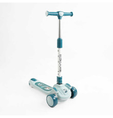 Самокат триколісний "Skyper" RS-46204 (8) колеса PU 125х40мм зі світлом, музика та підсвічування платформи, кермо складне