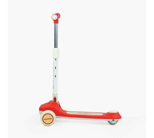 Самокат триколісний "Skyper" Y-80733 (8) колеса PU 125х40мм зі світлом, музика та підсвічування платформи, кермо складне, в коробці