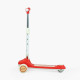 Самокат триколісний "Skyper" Y-80733 (8) колеса PU 125х40мм зі світлом, музика та підсвічування платформи, кермо складне, в коробці