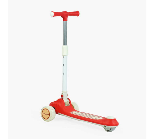 Самокат триколісний "Skyper" Y-80733 (8) колеса PU 125х40мм зі світлом, музика та підсвічування платформи, кермо складне, в коробці