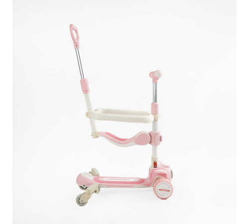 Самокат 5в1 "Skyper" RT-10247 (6) колеса PU125х40мм зі світлом, укр озвучування та підсвічування платформи, з ДОП. КОЛЕСАМИ, захисний бампер, в коробці