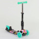 Самокат 5в1 43702 (1) Best Scooter, АБСТРАКЦІЯ, PU колеса, ПІДСВІТКА КОЛІС, в коробці