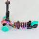 Самокат 5в1 43702 (1) Best Scooter, АБСТРАКЦІЯ, PU колеса, ПІДСВІТКА КОЛІС, в коробці