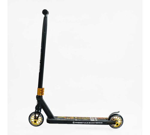 Самокат трюкових Best Scooter 51738 (1) HIC-система, Пегі, алюмінієвий диск і дека, колеса PU d-110 мм, ширина керма - 52 см, висота - 83 см, в коробці – в наличии! Купите сейчас у KAZKOVA