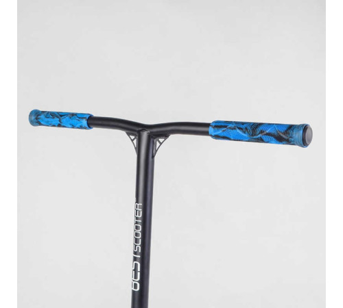 Самокат трюковий 53480 Best Scooter (4) HIC-система, ПЕГИ, алюмінієвий диск та дека, АНОДОВАНЕ ФАРБУВАННЯ, колеса PU, d=110 мм, ширина керма - 60 см