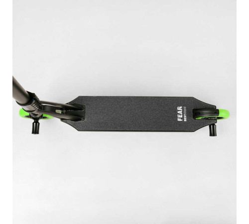 Самокат трюковий МТ-60611 Best Scooter (4) "FEAR", SCS-система, ПЕГИ, алюмінієвий диск та дека, колеса PU, d=115мм, ширина керма 58 см