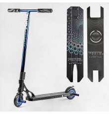 Самокат трюковий PL-71744 Best Scooter (4) "Portal" HIC-система, ПЕГИ, алюмінієвий диск та дека, колеса PU, d=120мм, ширина керма 58 см