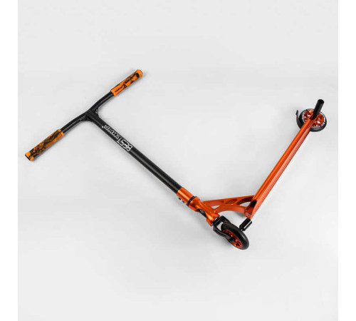 Самокат трюковий 53880 Best Scooter (4) HIC-система, ПЕГИ, алюмінієвий диск та дека, АНОДОВАНЕ ФАРБУВАННЯ, колеса PU, d = 110мм, ширина керма - 60 см