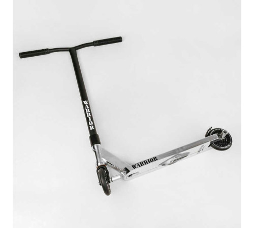 Самокат трюковий Т-30401 Best Scooter (4) "Warrior", HIC-система, ПЕГИ, алюмінієвий диск та дека, колеса PU, d=120 мм, ширина керма 58 см