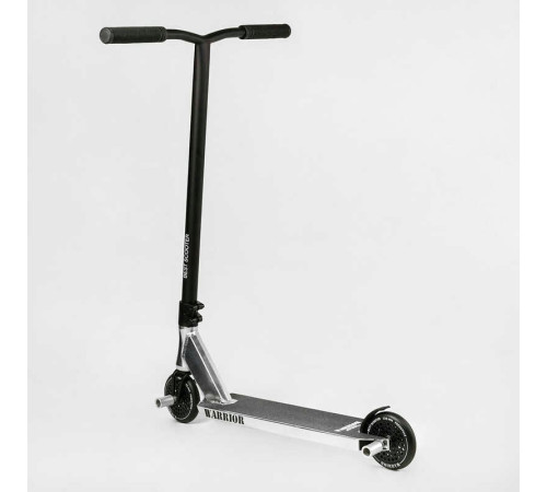 Самокат трюковий Т-30401 Best Scooter (4) "Warrior", HIC-система, ПЕГИ, алюмінієвий диск та дека, колеса PU, d=120 мм, ширина керма 58 см