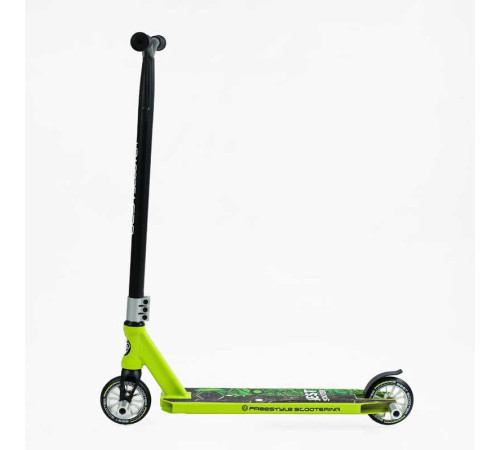 Самокат трюкових Best Scooter 57870 (1) HIC-система, Пегі, алюмінієвий диск і дека, колеса PU d-110 мм, ширина керма - 52 см, висота - 83 см, в коробці