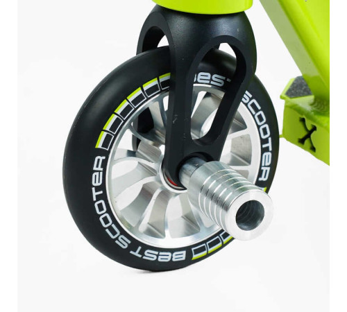 Самокат трюкових Best Scooter 57870 (1) HIC-система, Пегі, алюмінієвий диск і дека, колеса PU d-110 мм, ширина керма - 52 см, висота - 83 см, в коробці