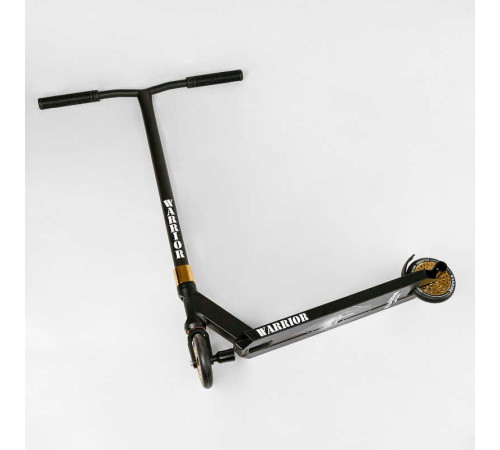 Самокат трюковий Т-50615 Best Scooter (4) "Warrior", HIC-система, ПЕГИ, алюмінієвий диск та дека, колеса PU, d=120 мм, ширина керма 58 см