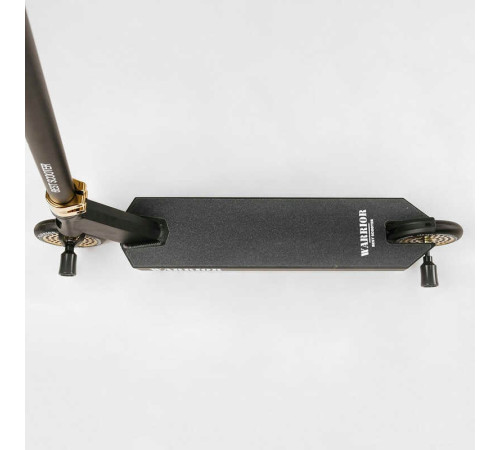 Самокат трюковий Т-50615 Best Scooter (4) "Warrior", HIC-система, ПЕГИ, алюмінієвий диск та дека, колеса PU, d=120 мм, ширина керма 58 см