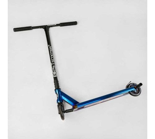 Самокат трюковий KR-71078 Best Scooter (4) "Kraken" HIC-система, ПЕГИ, алюмінієвий диск та дека, АНОДОВАНИЙ, колеса PU 110мм, ширина керма 58 см – в наличии! Купите сейчас у KAZKOVA
