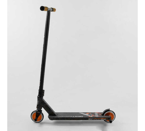 Самокат трюковий 65640 Best Scooter (4) "CRASH" HIC-система, ПЕГИ, алюмінієвий диск і дека, колеса 110 мм PU, ширина керма - 57 см, в коробці – в наличии! Купите сейчас у KAZKOVA