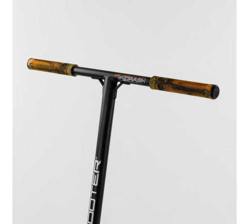 Самокат трюковий 65640 Best Scooter (4) "CRASH" HIC-система, ПЕГИ, алюмінієвий диск і дека, колеса 110 мм PU, ширина керма - 57 см, в коробці – в наличии! Купите сейчас у KAZKOVA