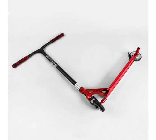 Самокат трюковий 28536 Best Scooter (4) HIC-система, ПЕГИ, алюмінієвий диск та дека, АНОДОВАНЕ ФАРБУВАННЯ, колеса PU, d = 110мм, ширина керма - 60 см – в наличии! Купите сейчас у KAZKOVA