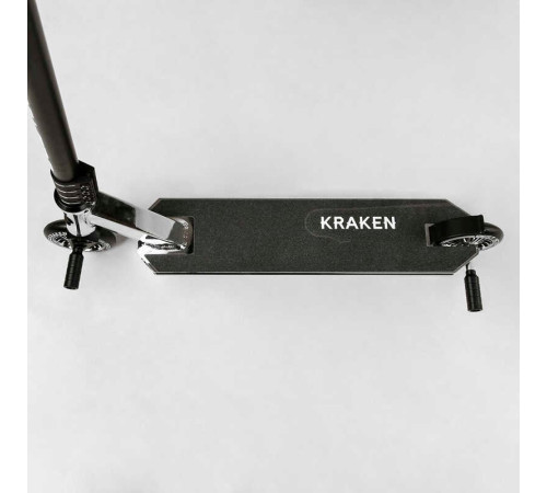 Самокат трюковий KR-82080 Best Scooter (4) "Kraken" HIC-система, ПЕГИ, алюмінієвий диск та дека, АНОДОВАНИЙ, колеса PU 110 мм, ширина керма 58 см – в наличии! Купите сейчас у KAZKOVA