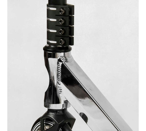 Самокат трюковий KR-82080 Best Scooter (4) "Kraken" HIC-система, ПЕГИ, алюмінієвий диск та дека, АНОДОВАНИЙ, колеса PU 110 мм, ширина керма 58 см – в наличии! Купите сейчас у KAZKOVA