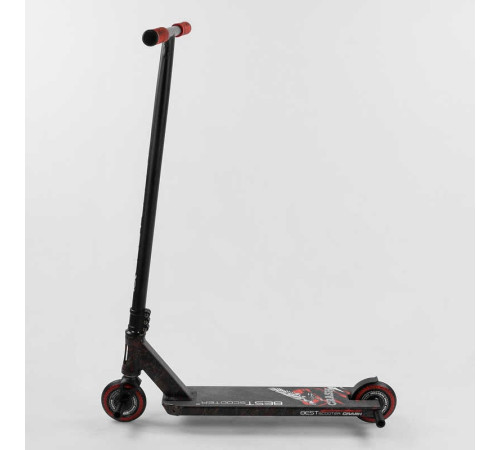 Самокат трюковий 67839 Best Scooter (4) "CRASH" HIC-система, ПЕГИ, алюмінієвий диск і дека, колеса 110 мм PU, ширина керма - 57 см, в коробці