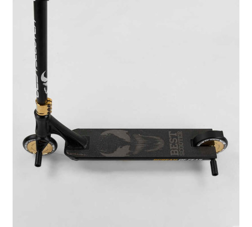 Самокат трюковий 71383 Best Scooter (4) "SIMBIOTE" HIC-система, ПЕГИ, алюмінієвий диск і дека, колеса 120 мм PU, ширина керма - 57 см, в коробці