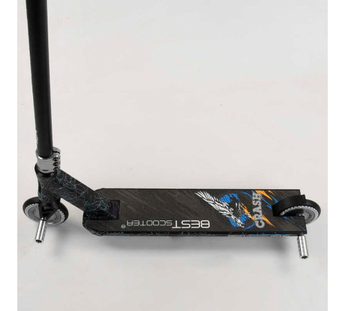 Самокат трюковий 37890 Best Scooter (4) "CRASH" HIC-система, ПЕГІ, алюмінієвий диск і дека, колеса 110 мм PU, ширина керма - 57 см, в коробці – в наличии! Купите сейчас у KAZKOVA