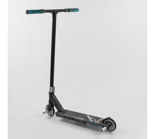 Самокат трюковий 37890 Best Scooter (4) "CRASH" HIC-система, ПЕГІ, алюмінієвий диск і дека, колеса 110 мм PU, ширина керма - 57 см, в коробці – в наличии! Купите сейчас у KAZKOVA