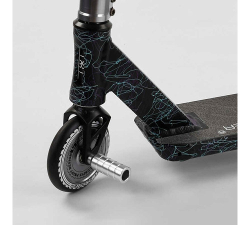 Самокат трюковий 37890 Best Scooter (4) "CRASH" HIC-система, ПЕГІ, алюмінієвий диск і дека, колеса 110 мм PU, ширина керма - 57 см, в коробці – в наличии! Купите сейчас у KAZKOVA