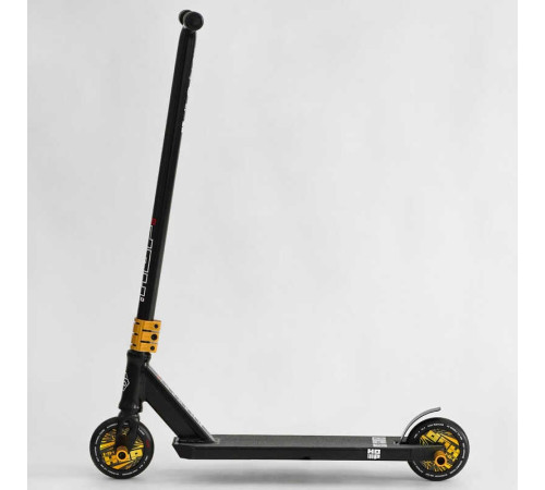 Самокат трюковий N-01801 "Best Scooter" (2) "HOP", HIC-система, ПЕГИ, алюмінієвий диск та дека, колеса PU, d=120мм, ширина керма 58 см
