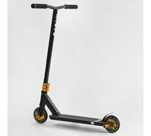 Самокат трюковий N-01801 "Best Scooter" (2) "HOP", HIC-система, ПЕГИ, алюмінієвий диск та дека, колеса PU, d=120мм, ширина керма 58 см