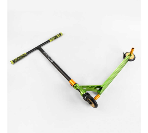 Самокат трюковий 85784 Best Scooter (4) HIC-система, ПЕГИ, алюмінієвий диск та дека, АНОДОВАНЕ ФАРБУВАННЯ, колеса PU, d = 110мм, ширина керма - 60 см