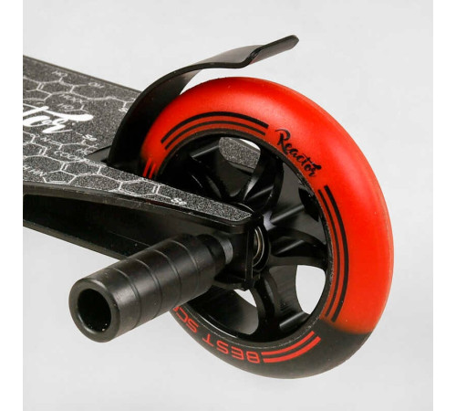 Самокат трюковий RC-33325 Best Scooter (4) «Reactor» HIC-система, ПЕГИ, алюмінієвий диск та дека, колеса PU, d=110 мм, ширина керма 55 см