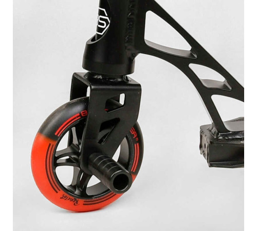 Самокат трюковий RC-33325 Best Scooter (4) «Reactor» HIC-система, ПЕГИ, алюмінієвий диск та дека, колеса PU, d=110 мм, ширина керма 55 см