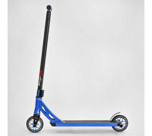 Самокат трюковий N- 12740 "Best Scooter" (2) "Freestyle", HIC-система, ПЕГИ, алюмінієвий диск та дека, колеса PU, d=120мм, ширина керма 58 см – в наличии! Купите сейчас у KAZKOVA