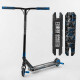 Самокат трюковий Best Scooter BS-77566 (4) HIC-система, ПЕГИ, алюмінієвий диск та дека з ПРИНТОМ, колеса PU, d = 110мм, ширина керма - 60 см, в коробці – в наличии! Купите сейчас у KAZKOVA