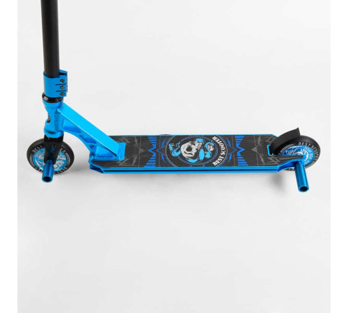 Самокат трюковий 98901 Best Scooter (4) HIC-система, ПЕГИ, алюмінієвий диск та дека, АНОДОВАНЕ ФАРБУВАННЯ, колеса PU, d = 110мм, ширина керма - 60 см