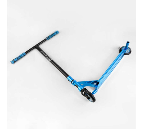 Самокат трюковий 98901 Best Scooter (4) HIC-система, ПЕГИ, алюмінієвий диск та дека, АНОДОВАНЕ ФАРБУВАННЯ, колеса PU, d = 110мм, ширина керма - 60 см