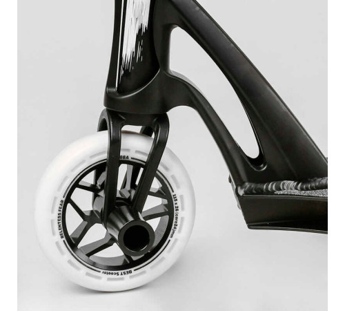 Самокат трюковий МТ-30377 Best Scooter (4) "FEAR", SCS-система, ПЕГИ, алюмінієвий диск та дека, колеса PU, d=115мм, ширина керма 58 см